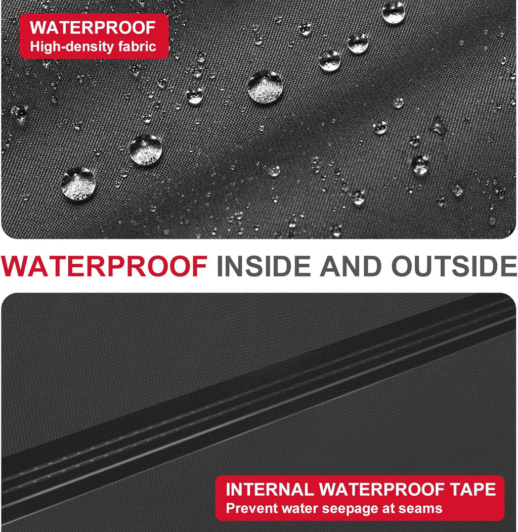 Weber 30-Inch Grill Cover - Heavy Duty 600D Waterproof BBQ Protection | Weather & UV Resistant