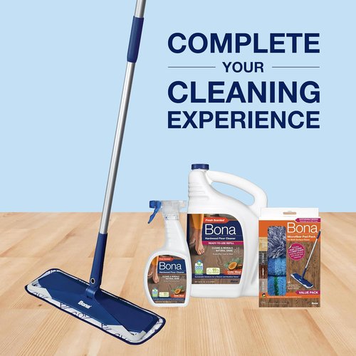 Bona Hardwood Floor Cleaner Spray - Residue-Free Solution in Cedar Wood Scent - 32 fl oz (Pack of 2)
