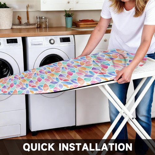 Ironing Board Cover - Heavy Duty Non-Slip Replacement with Thick Padding | 15"x54" Standard Size