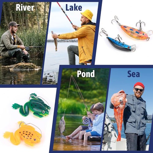 Fishing Advent Calendar 2025 | 24 Days of Premium Fishing Lures – Perfect Xmas Gift for Men & Teens