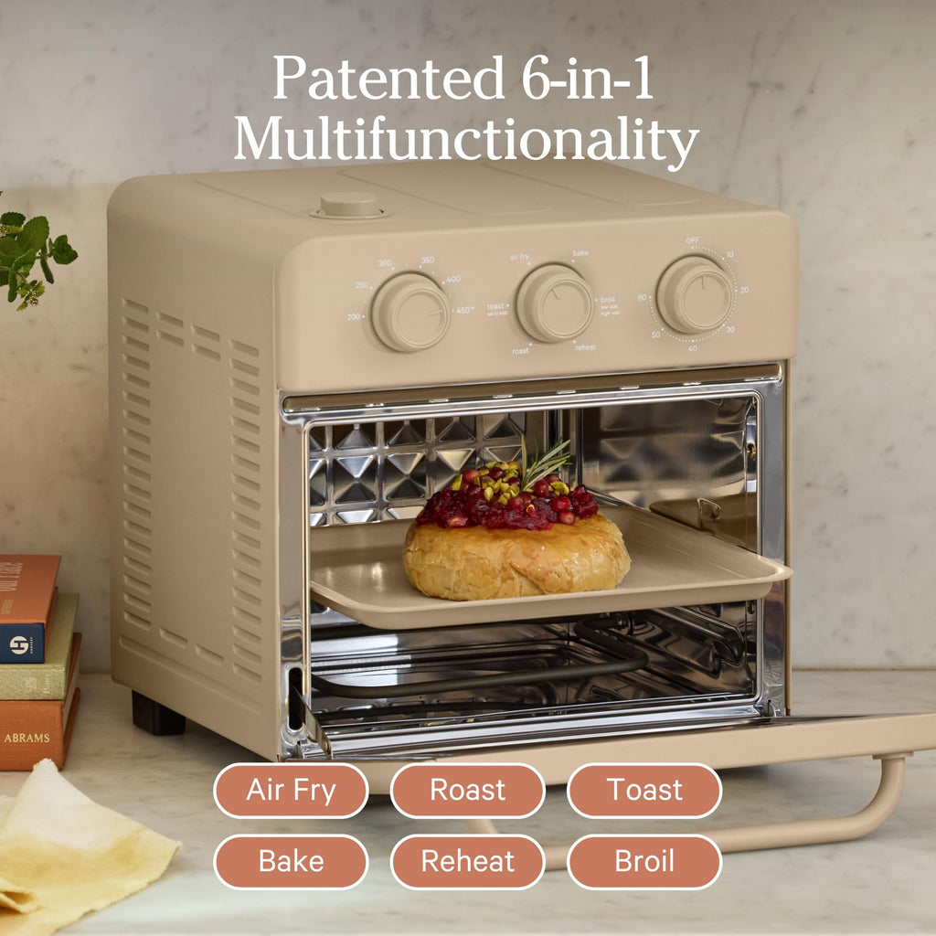 Our Place Wonder Oven Essentials Kit | Extra Air Fryer Basket & Nonstick Ceramic-Coated Bake Pan | Oven Safe, Eco-Friendly | Char