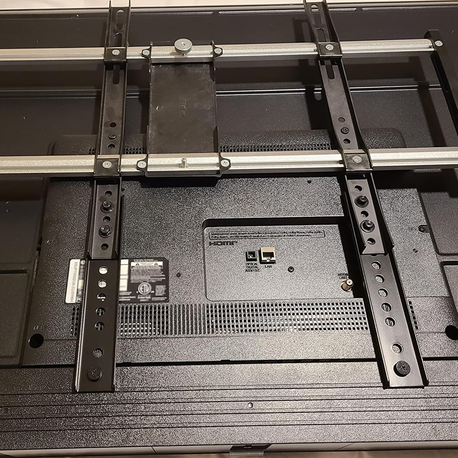 Vertical VESA Extender Plate Bracket Kit, TV Mount Extension Bracket Designed for Low VESA Pattern TV’s, Suitable for Use with Most VESA mounts and TV Ceiling Mount - 2 Brackets