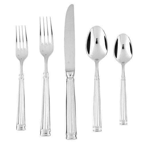 Fortessa Doria 18/10 Stainless Steel Flatware Bouillon Spoon, Set of 12