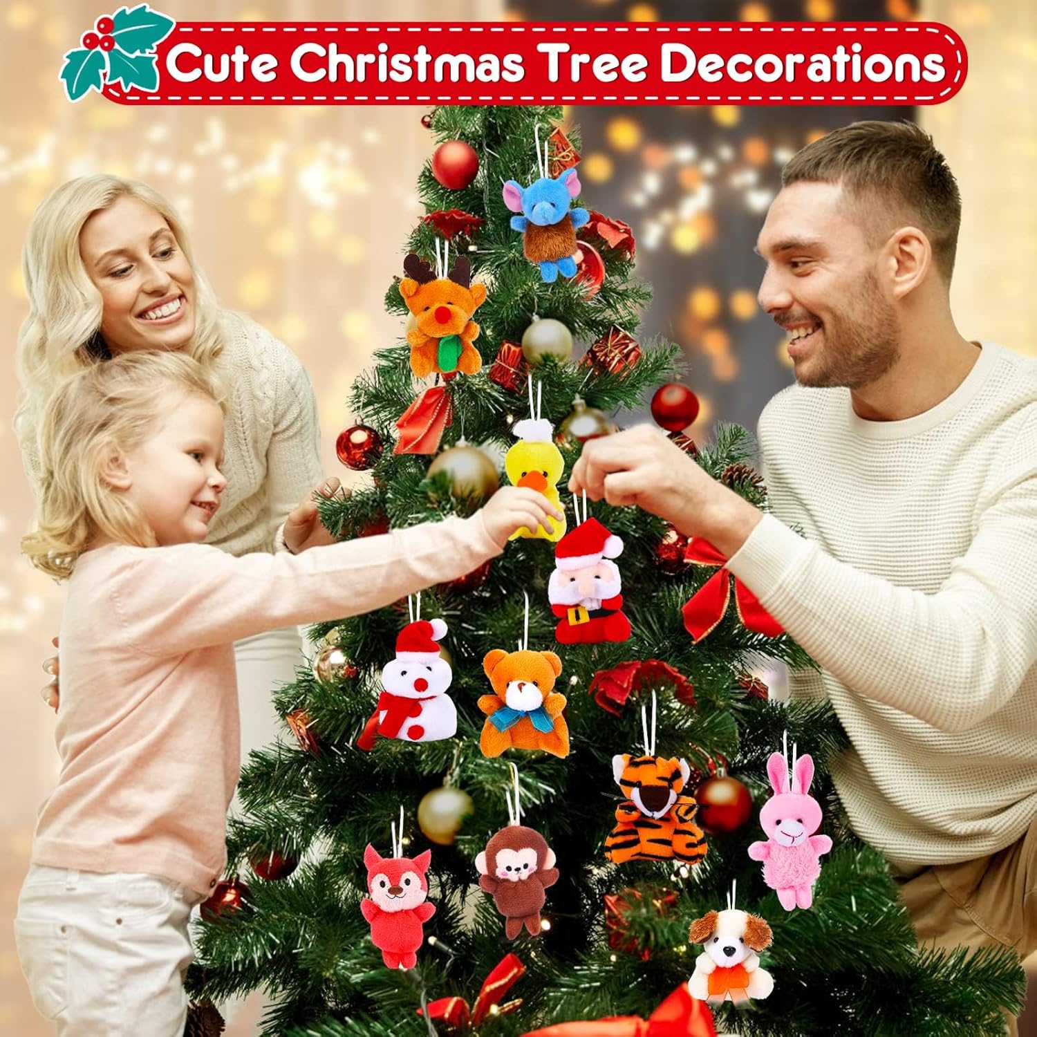 Advent Calendar 2025 - Kids' 24-Day Christmas Countdown with Mini Animal Plush Toys | Perfect Holiday Gifts