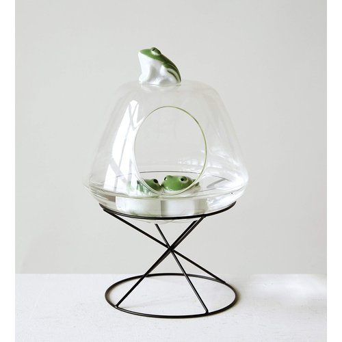 Creative Co-Op Ceramic Frog Figurine