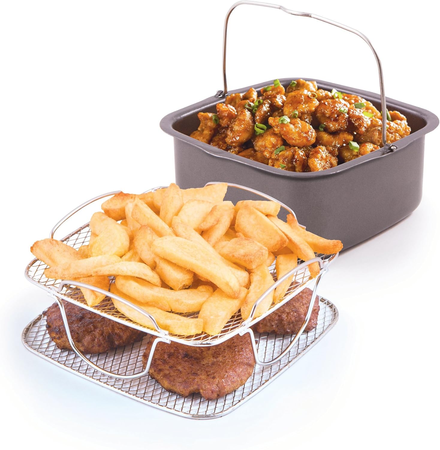 NUWAVE Brio 3-Quart Digital Air Fryer - One-Touch Controls, 6 Presets & Recipe Book Included