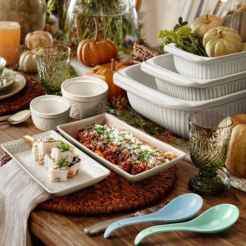 Artena Solid Asian Soup Spoon Set - Ultra-Fine Porcelain Ramen & Miso Spoons | 6.75 Inch, Teal