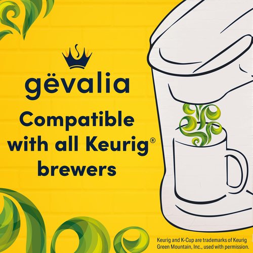 Gevalia Colombia Medium Roast K-Cup Coffee Pods, 10 ct Box