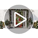 Christmas Banner 71x35in Holiday Party Home Decor for Festive Events