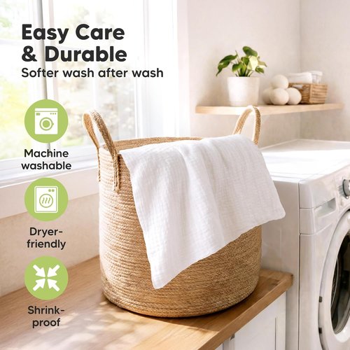 KeaBabies Muslin Toddler Pillowcase - 2-Pack Organic Cotton Covers for Kids | Soft & Breathable 13x18" (Flora Vale)