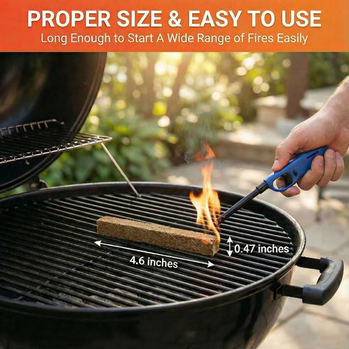 Avger Natural Fire Starter Sticks: Quick Start Fire Starters for Grills Campfires Indoor Fireplaces Outdoor Firepit BBQ & Wood Stove - Odorless Charcoal Firestarter Cubes 15 Count