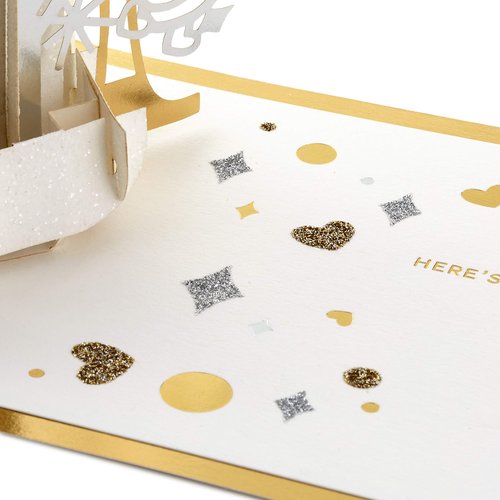 Hallmark Signature Paper Wonder Pop Up Anniversary Card (Pop the Champagne)
