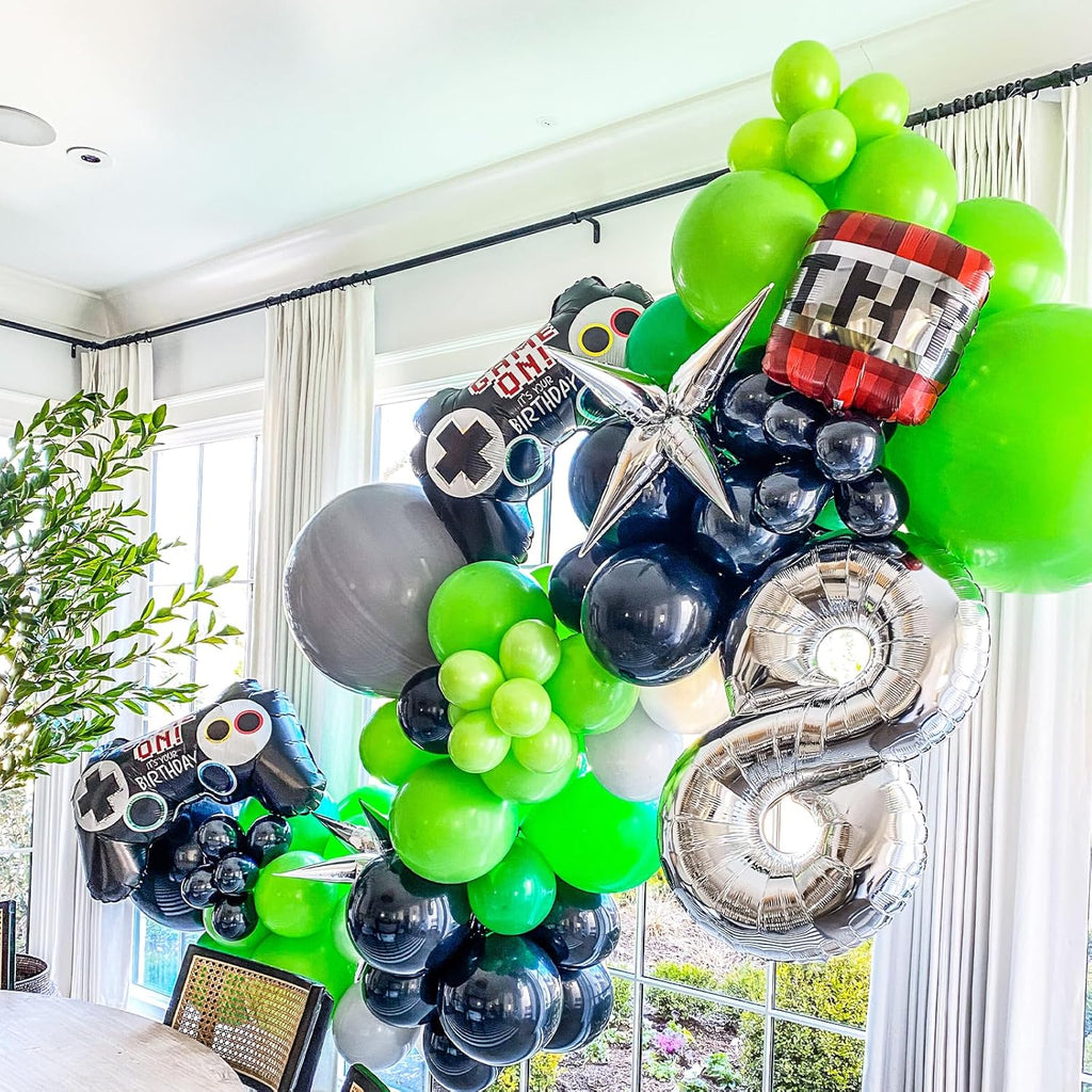 Voircoloria Green Balloon Garland Kit - 90 Pack of 18/12/10/5 Inch Balloons for Celebrations & Events