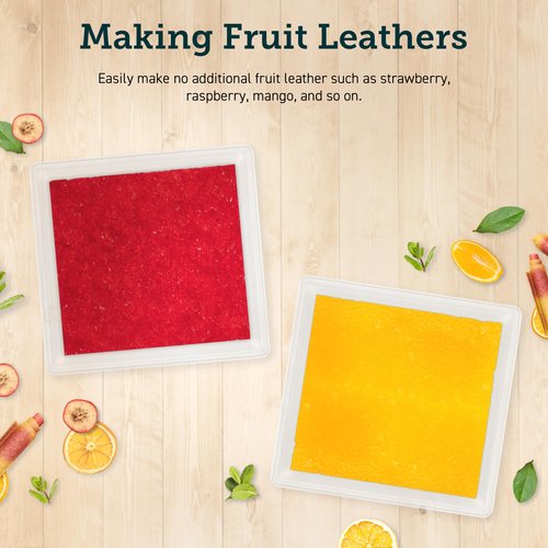 COSORI Food Dehydrator Accessories, Fruit Leather Roll Sheets for 5 Tray P501-SUS and Other Models, BPA-Free, P501FR-WUS, 2 Pack