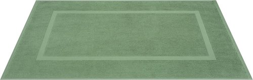 Cotton Paradise 100% Cotton Bath Mats - Soft, Absorbent, Quick-Dry Set of 2 | Sage Green, 20x34 Inches