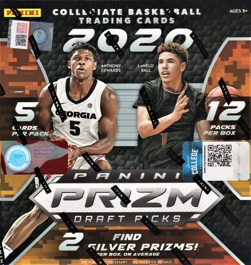 2020/2021 Panini Prizm College Draft Pick Basketball Mega Box