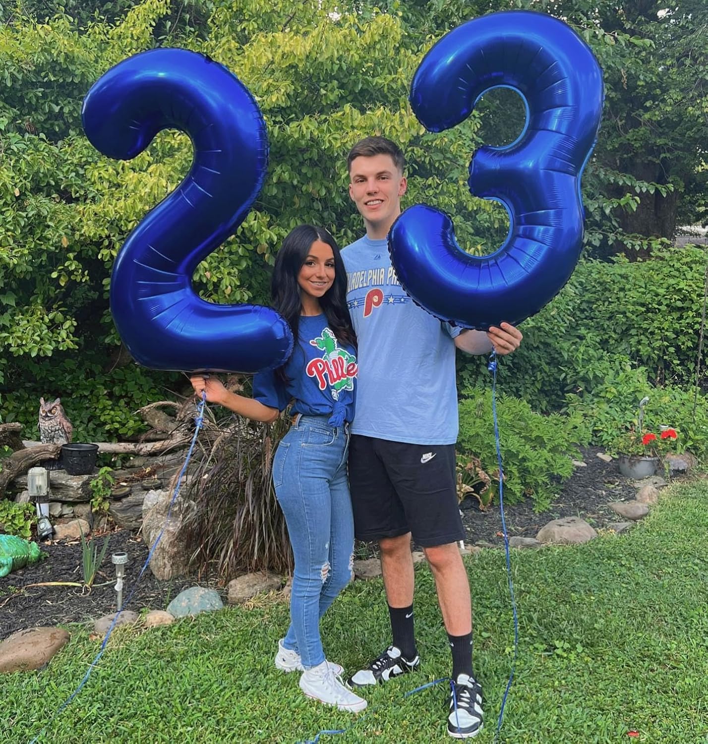 Number 2 Balloon - 40 Inch Night Blue Birthday Decoration | Perfect for Second Birthday Party Supplies