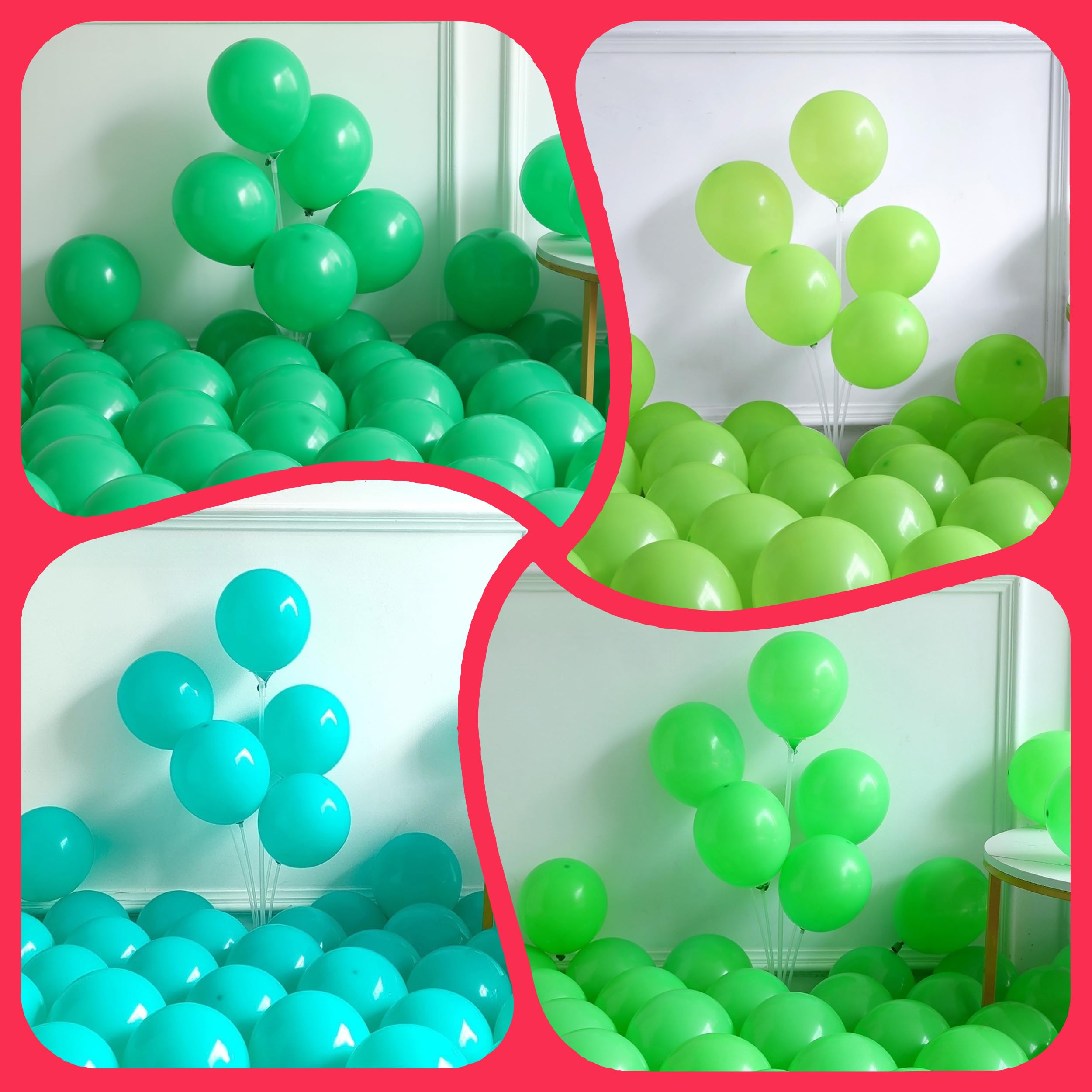 Hungry One Caterpillar Balloon Garland Kit, 164pcs Green Caterpillar Shaped Balloons with Fruit Foil Balloons for First Birthday Decorations Picture Book Story Theme Party Summer Baby Shower Supplies