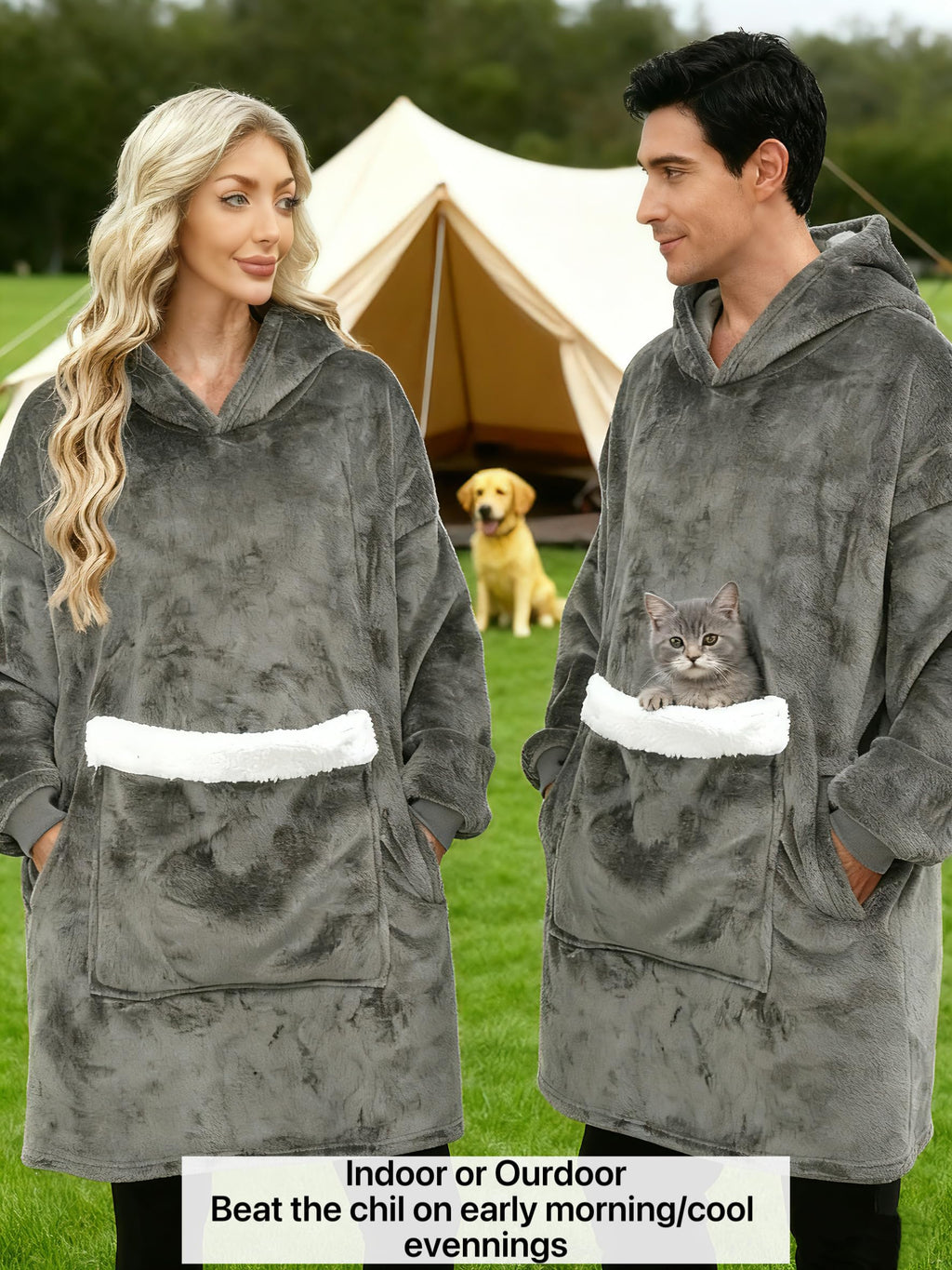 Wearable Blankets for Women, Hooded Blanket Sweatshirt as Christmas Birthday Gifts for Women, Cozy Sherpa Hoodie for Adult