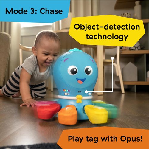 Baby Einstein Ocean Explorers - 4-in-1 Crawl & Chase Activity Learning Toy | Music & Lights, Ages 3 Months to 5 Years