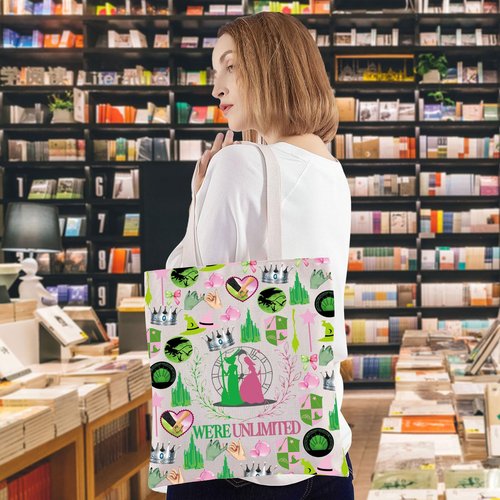 WZMPA Musical Tote Bag Theater Gift Together We're Unlimited Shoulder Bag Theater Drama Musical Merch (Were Unlimited -T)