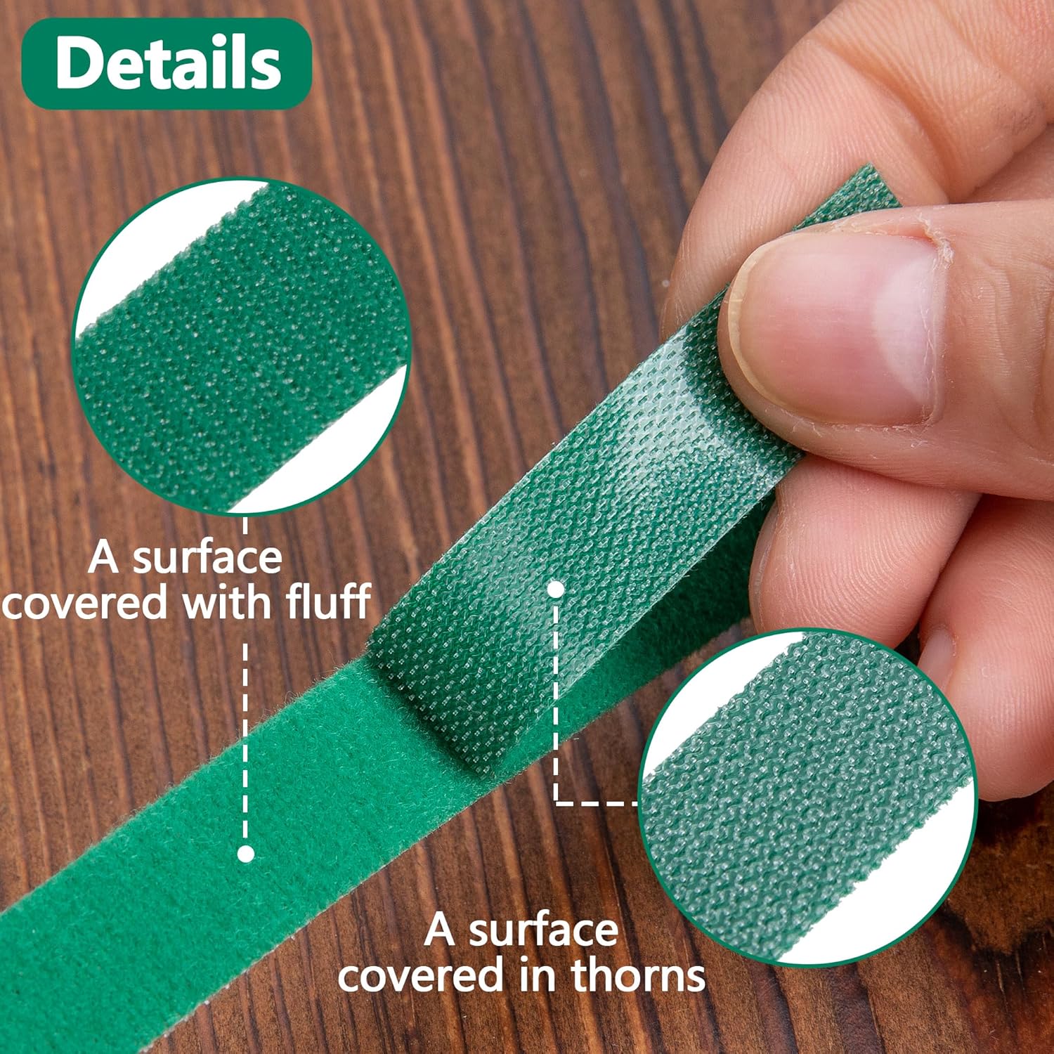 Skiennix 60 Pcs Christmas Garland Ties - 12" Adjustable Reusable Nylon Cable Straps for Holiday Decor | Green
