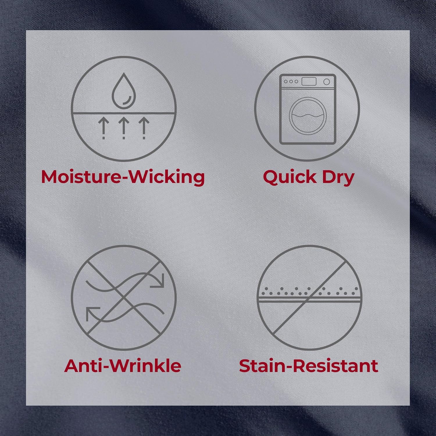 Mellanni Extra Deep Queen Sheets - Hotel Luxury Ultra Soft Cooling Bedding - Wrinkle & Stain Resistant (Navy Blue)