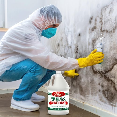 Joly's 75% Vinegar Extra Strong- 1 Gallon - Concentrated Acetic Acid - All Natural Multipurpose-Vinegar for cleaning and Home use-128oz