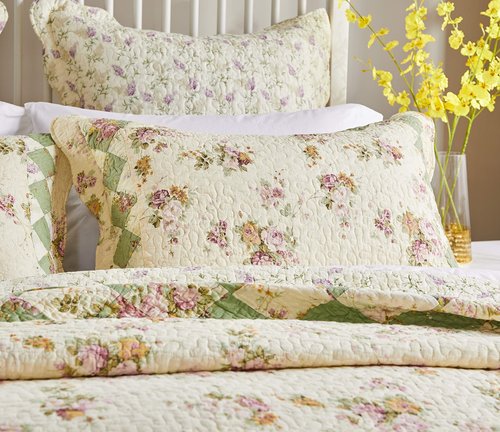 Greenland Bliss Sham, King, Ivory