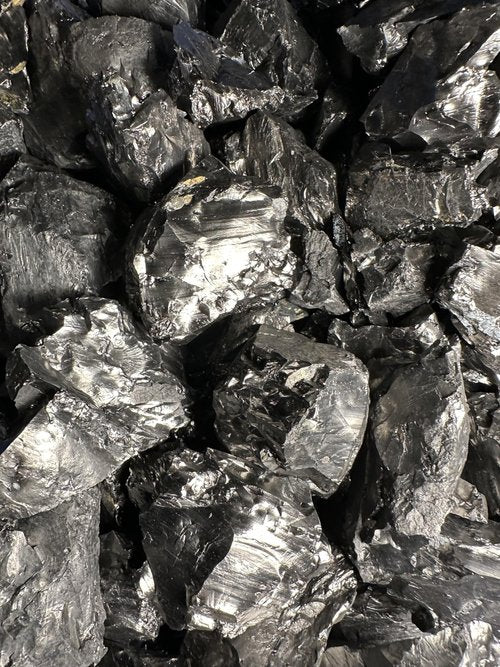 Beautiful Clean Coal: Premium Anthracite Nut Coal, 25lbs