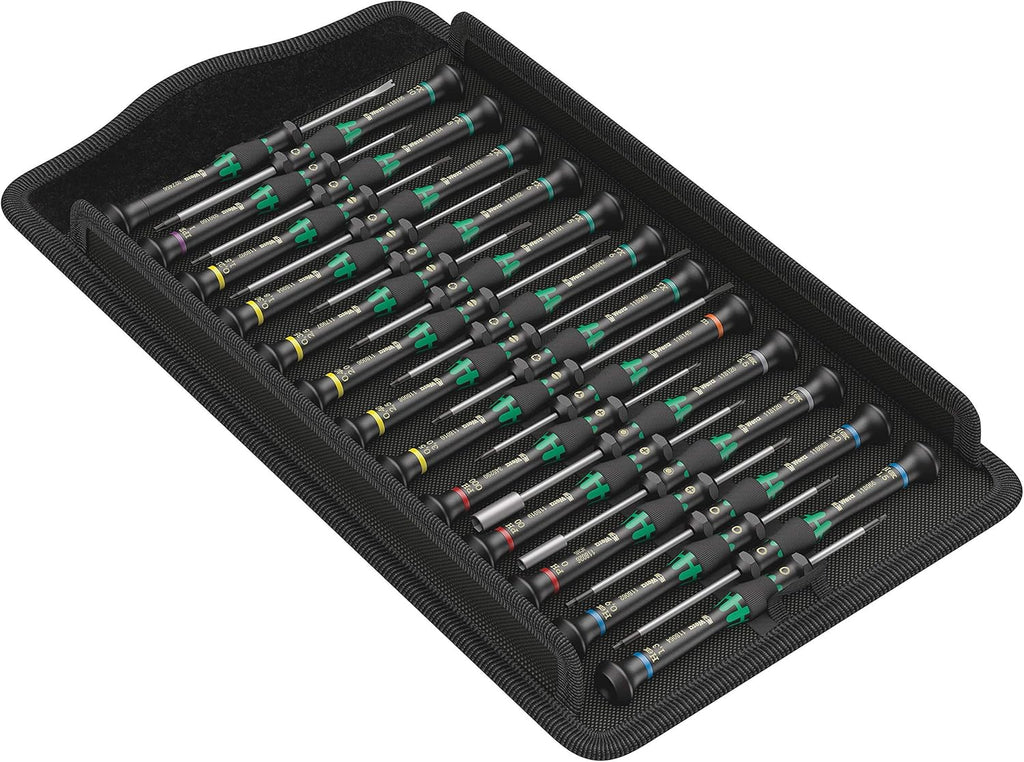 Wera - Kraftform Micro Precision Screwdriver Set | 25 Pieces for Electronic Applications