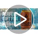 I Identify As Water Leather Can Cooler - Funny Gift for Dad, 12oz