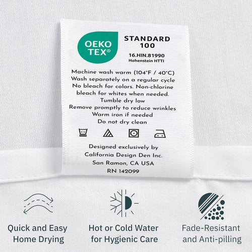 California Design Den King Size Pillowcase Set - 400 Thread Count 100% Cotton Sateen, Soft & Breathable - Hunter Green