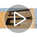 Evemlceol Adhesive Paper Towel Holder Wall Mount with Gold Locking Nut