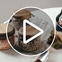 HolaJia Glass Food Storage Jar with Walnut Lid - 14oz Airtight Container