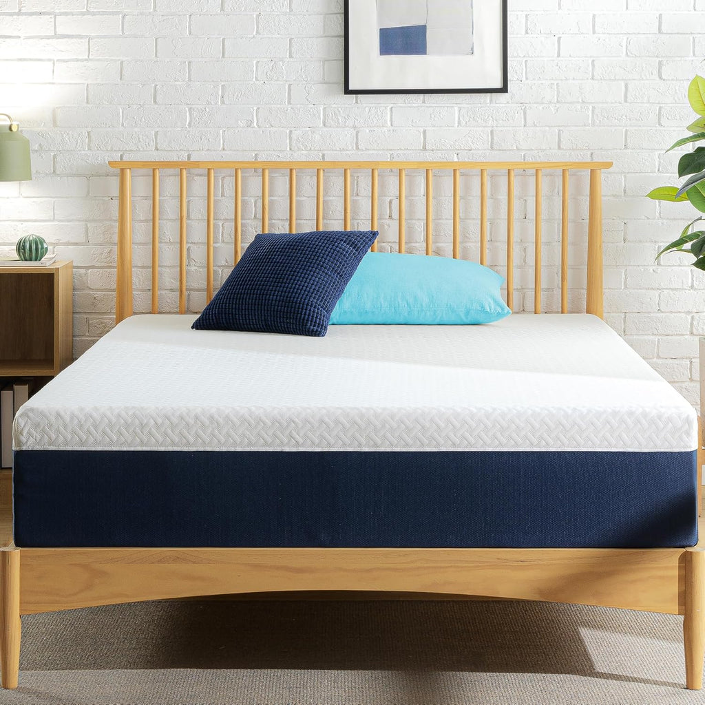 ZINUS 12 Inch King Hybrid Mattress - Cooling Comfort, Medium Firm, Fiberglass Free, Motion Isolation
