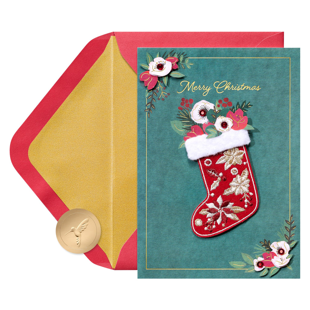 Papyrus Classy Christmas Card, Perfect for Anyone (Wonderful Holiday)