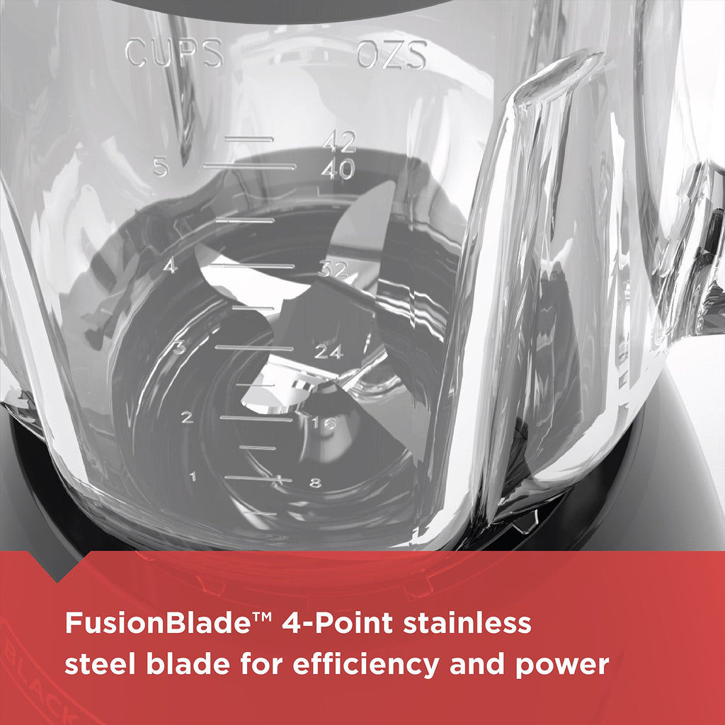 BLACK+DECKER 10-Speed Countertop Blender with 48oz Glass Jar and 4-point Stainless Steel Blade and BLACK+DECKER 2-Slice Extra Wide Slot Toaster