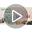 Insulated Green Lunch Bag for Women - Cute Reusable Tote