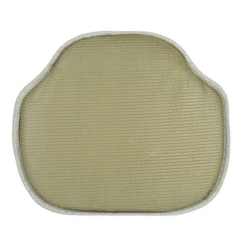 Klear Vu Gripper Omega Non-Slip Windsor Chair Cushions with Skid-Proof Seat Pad for Dining Room, Kitchen, and Office Use, 16x15 Inches, 4 Count (Pack of 1), Spa