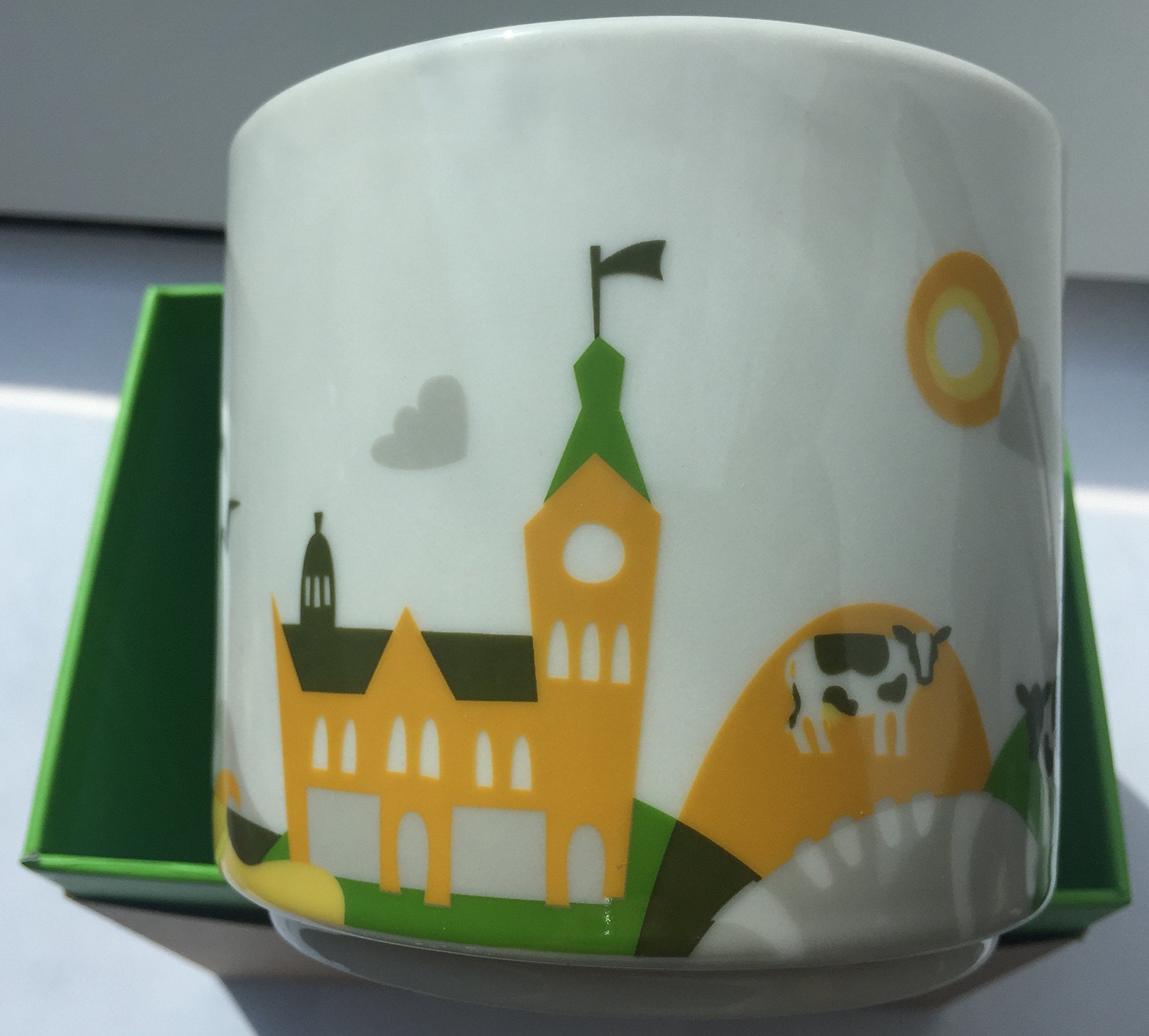 Starbucks Wisconsin Mug You Are Here Collection