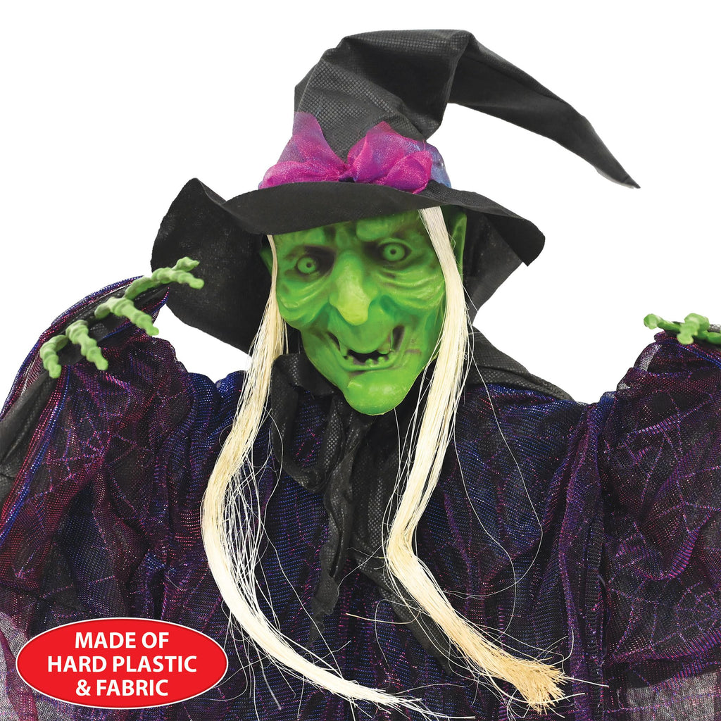 Novelty Witch Creepy Creature Spooky Halloween Hanging Decoration
