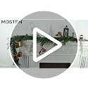 16 FT Realistic Christmas Garland Pine Garland Artificial Greenery for Indoor Outdoor Decor