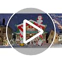 Danxilu 10FT Christmas Inflatable Gnome & Santa Arch Outdoor Decoration with LED Lights - Festive Yard Display