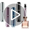 opasyo Refillable Perfume Atomizer Leak-Proof 5ml 4 Pack Travel Spray