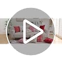 Pink Heart Love Throw Pillow Covers 18x18 Inch Set of 2 - KOOLIFE