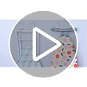 Wall-Mounted Ironing Board Hanger for T/Y Legs - Stainless Steel