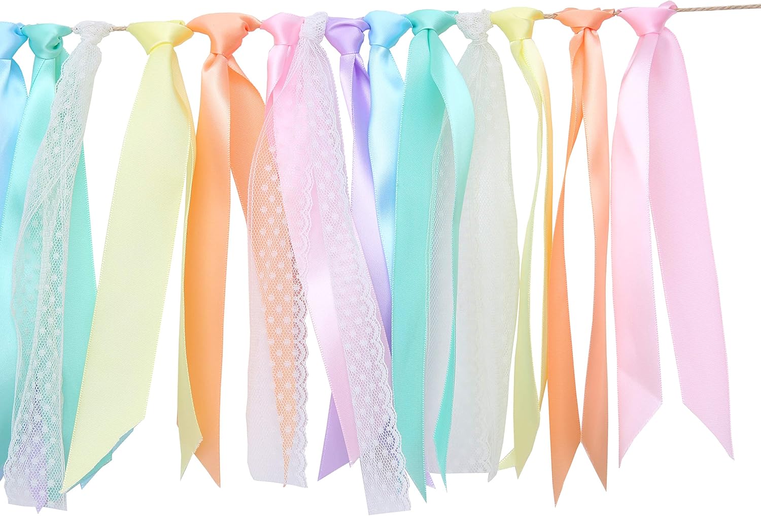 Rainbow High Chair Banner - Colorful 1st Birthday Photo Prop for Baby Girl Smash Cake