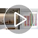 Ragontil Adjustable Acrylic Straw Holder for Cabinet Doors