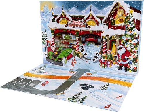 Hot Wheels Advent Calendar - 24 Days of Holiday Surprises with Cars & Accessories | Ages 3+